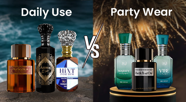 Daily Use vs Party Wear Perfumes: What’s the Real Difference?