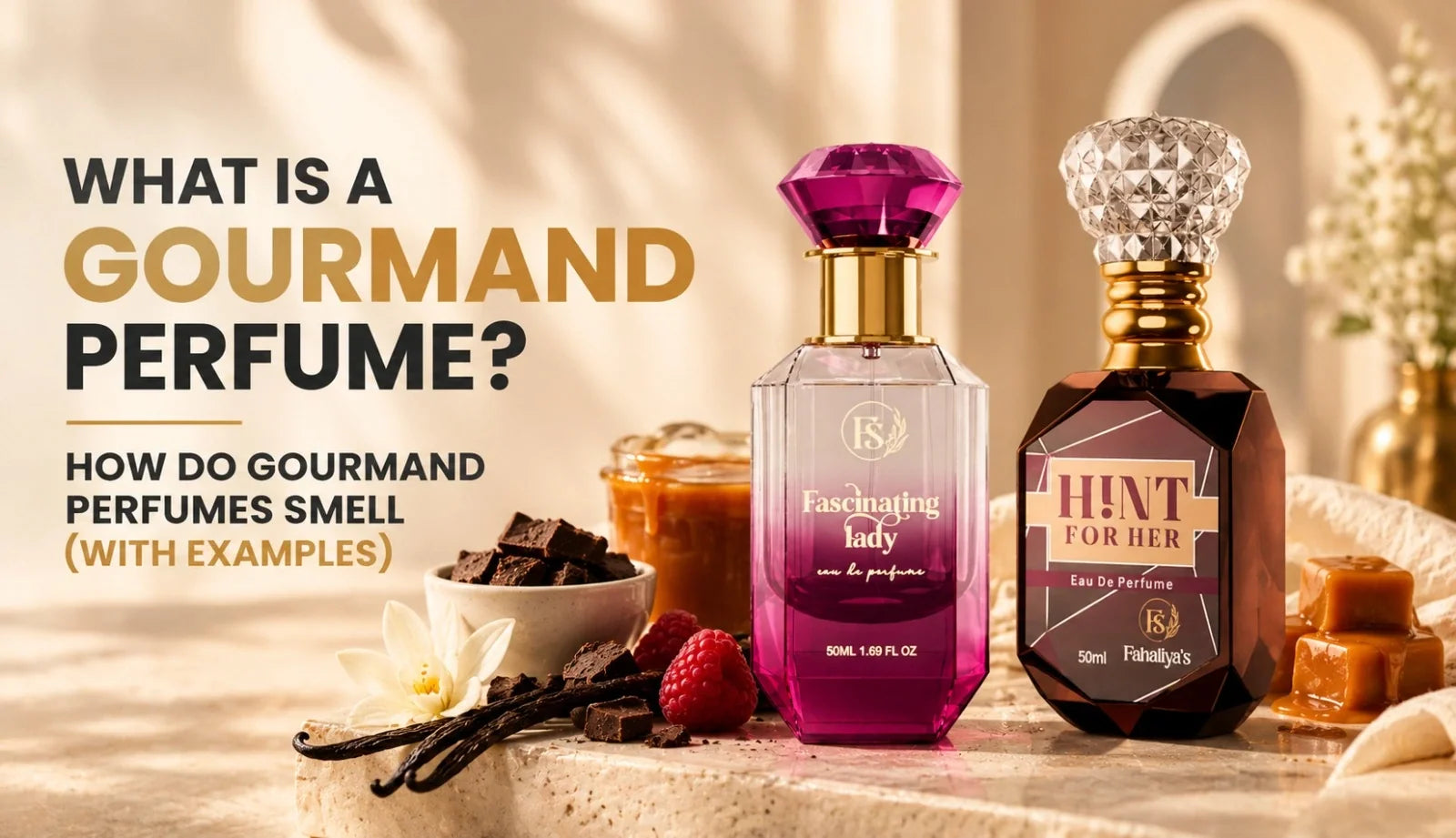 What Is a Gourmand Perfume? Sweet Notes Explained – Fahaliya's