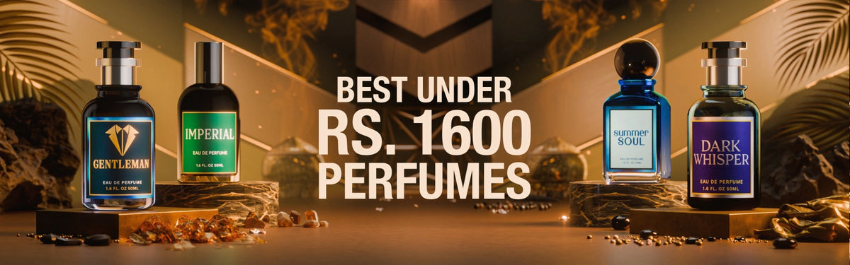 Best perfumes under Rs. 1,600 featuring affordable fragrances for men and women
